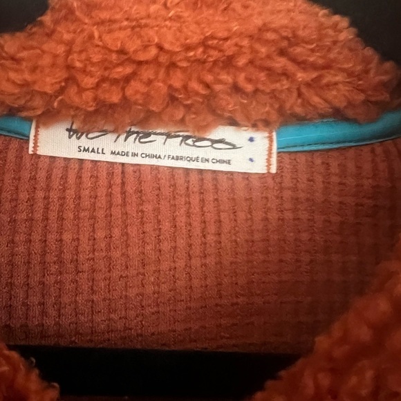 Free People This And That Cardi Jacket Sherpa NEW JB - Picture 5 of 8